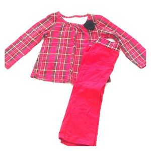 Wonderkids 2T girls Christmas outfit